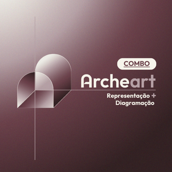 Capa do curso COMBO ARCHEART | Comunicação Visual para Arquitetura